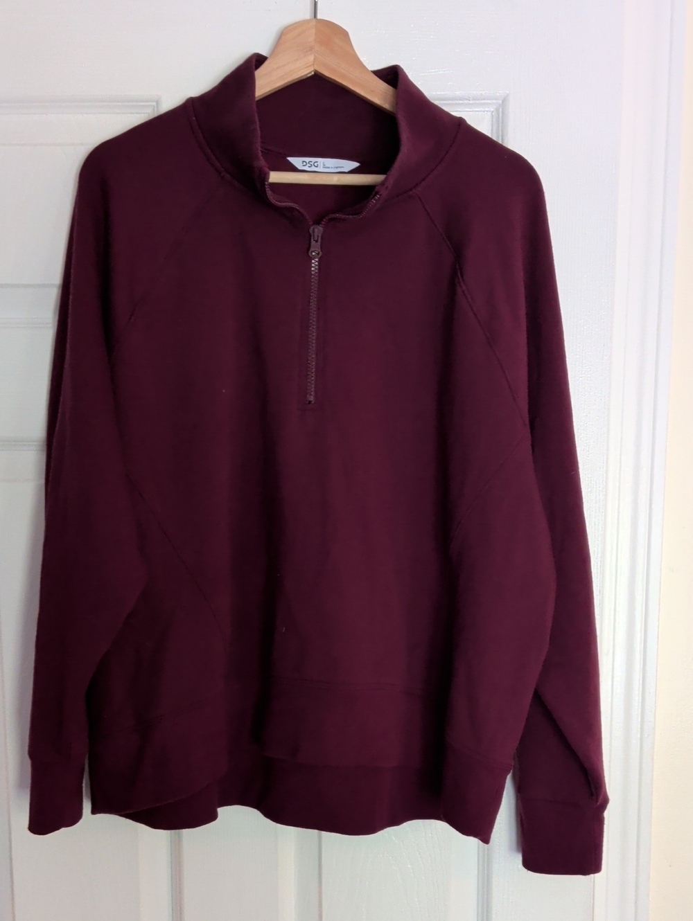 DSG Women’s Maroon Quarter-Zip Sweatshirt
